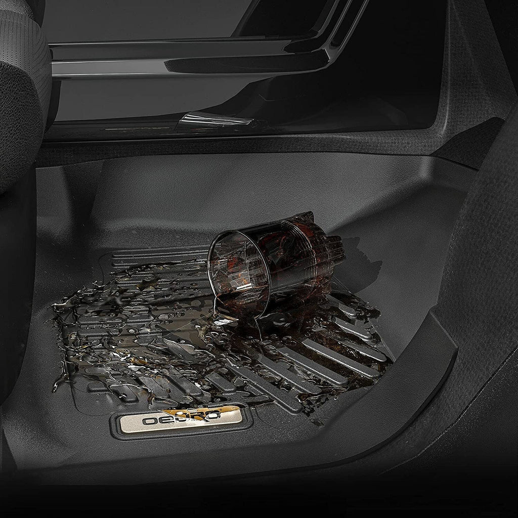 Ledkingdomus Floor Mats TPE Rubber 3D Suitable with 2015-2020 Chevy/Chevrolet Tahoe/GMC Yukon Carpet