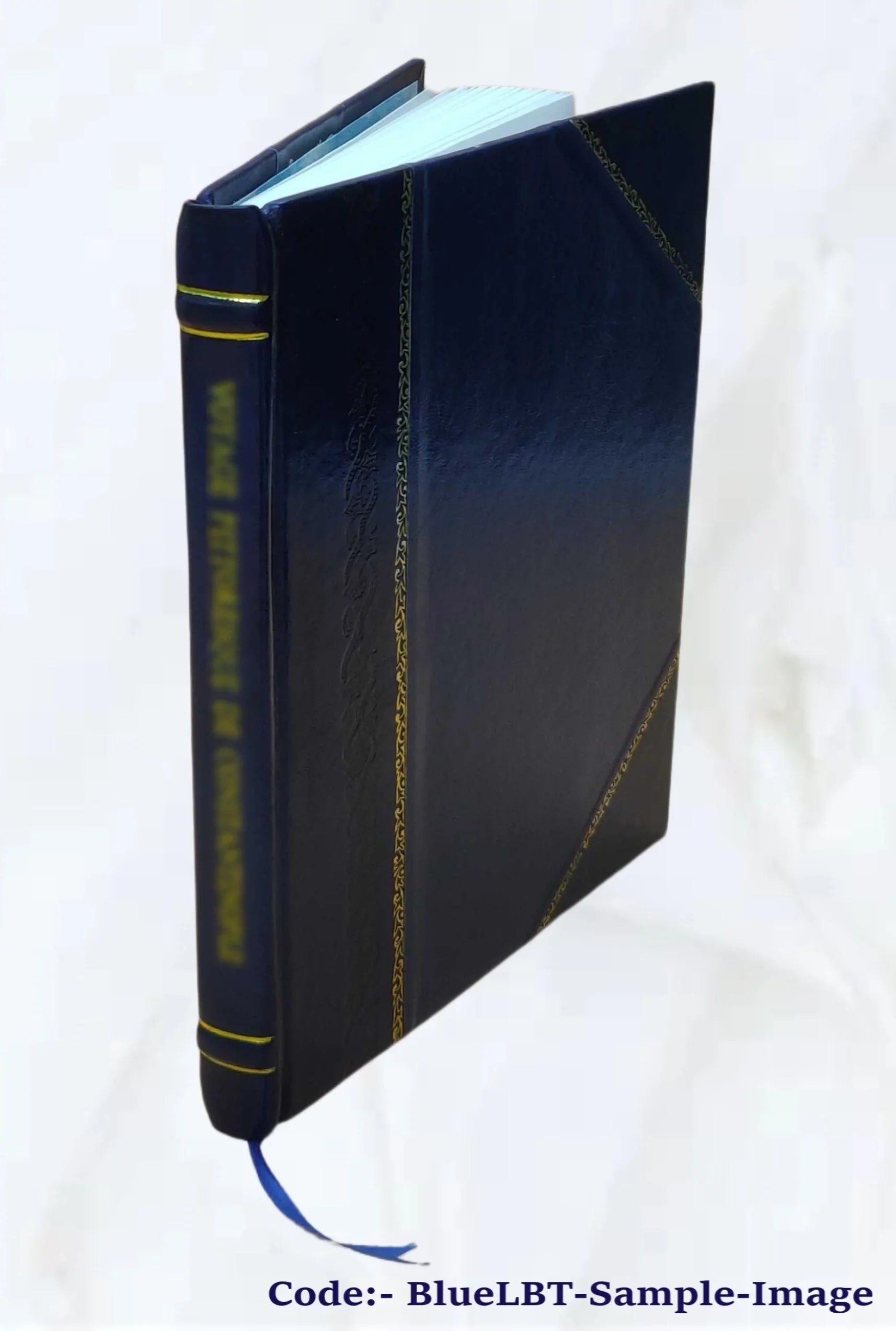 City council organization and procedures in Los Angeles County [by] Jenniellen Wesley Ferguson public administration analyst. 1955 [Leather Bound]