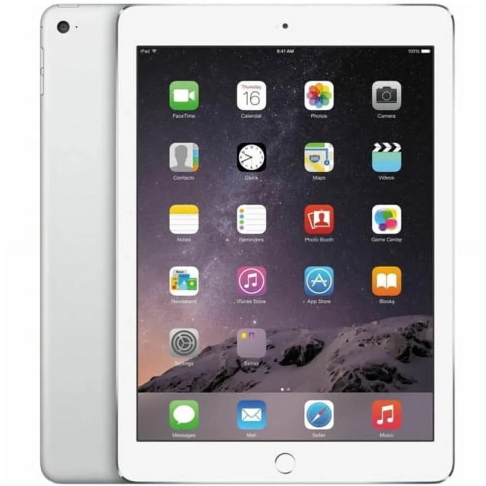 Restored Apple iPad Air 2 (2nd Gen) 32GB WiFi 9.7" Silver MNV62LL/A 2014 (Refurbished)