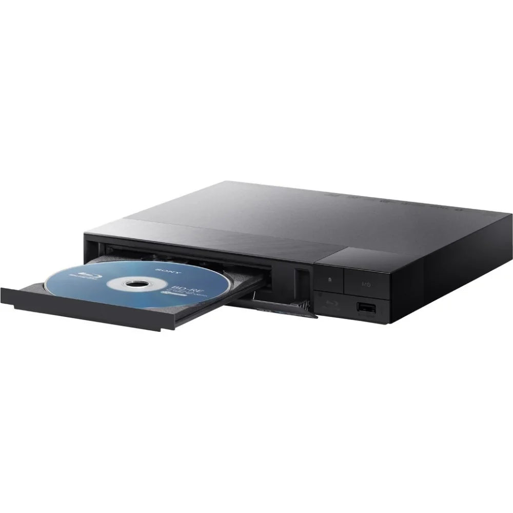 Sony Streaming Blu-ray Disc Player with Wi-Fi (BDP-S3700) with 6ft High Speed HDMI Cable