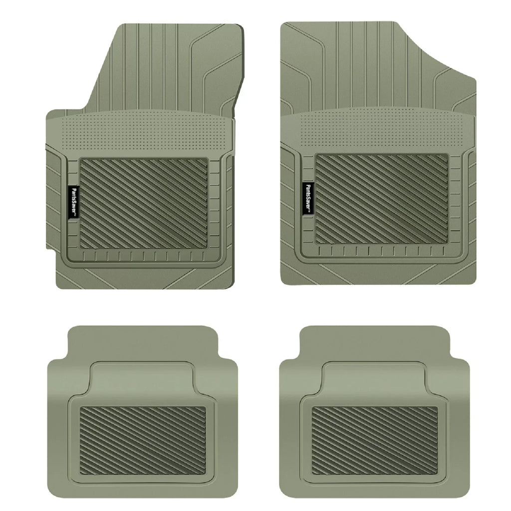 PantsSaver Custom Fit Floor Mats for Genesis GV80 2022-2023 All Environment Protection -4 Piece Set (Gray)