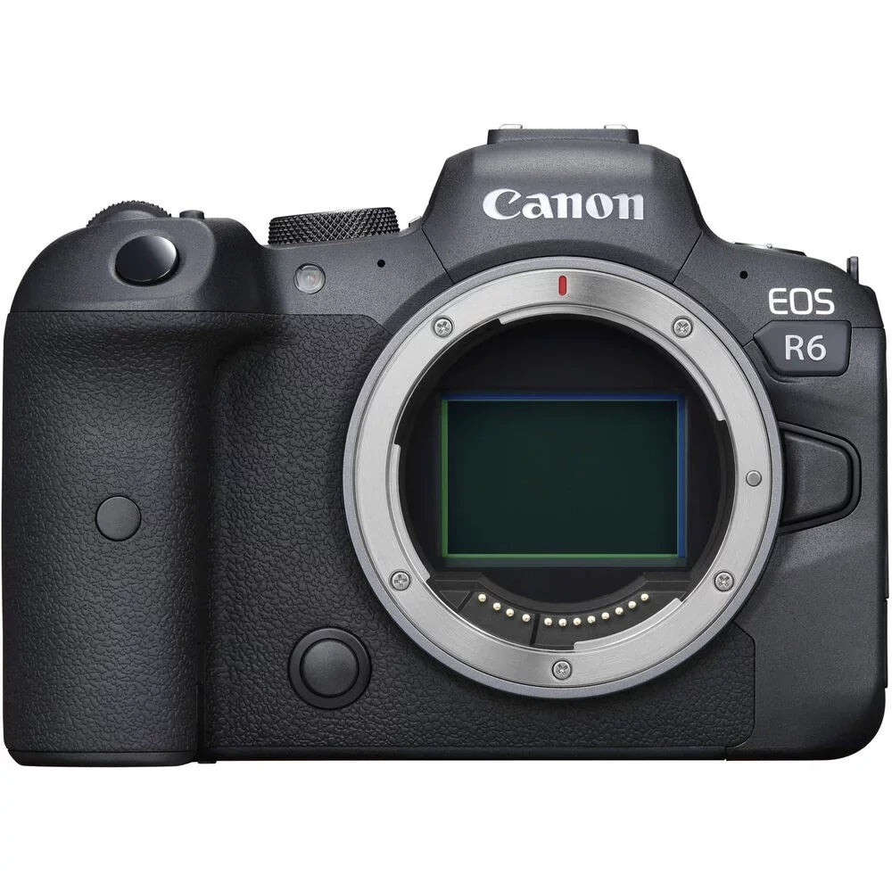 Canon EOS R6 Mirrorless Digital Camera (Body Only) - 12PC Accessory Bundle