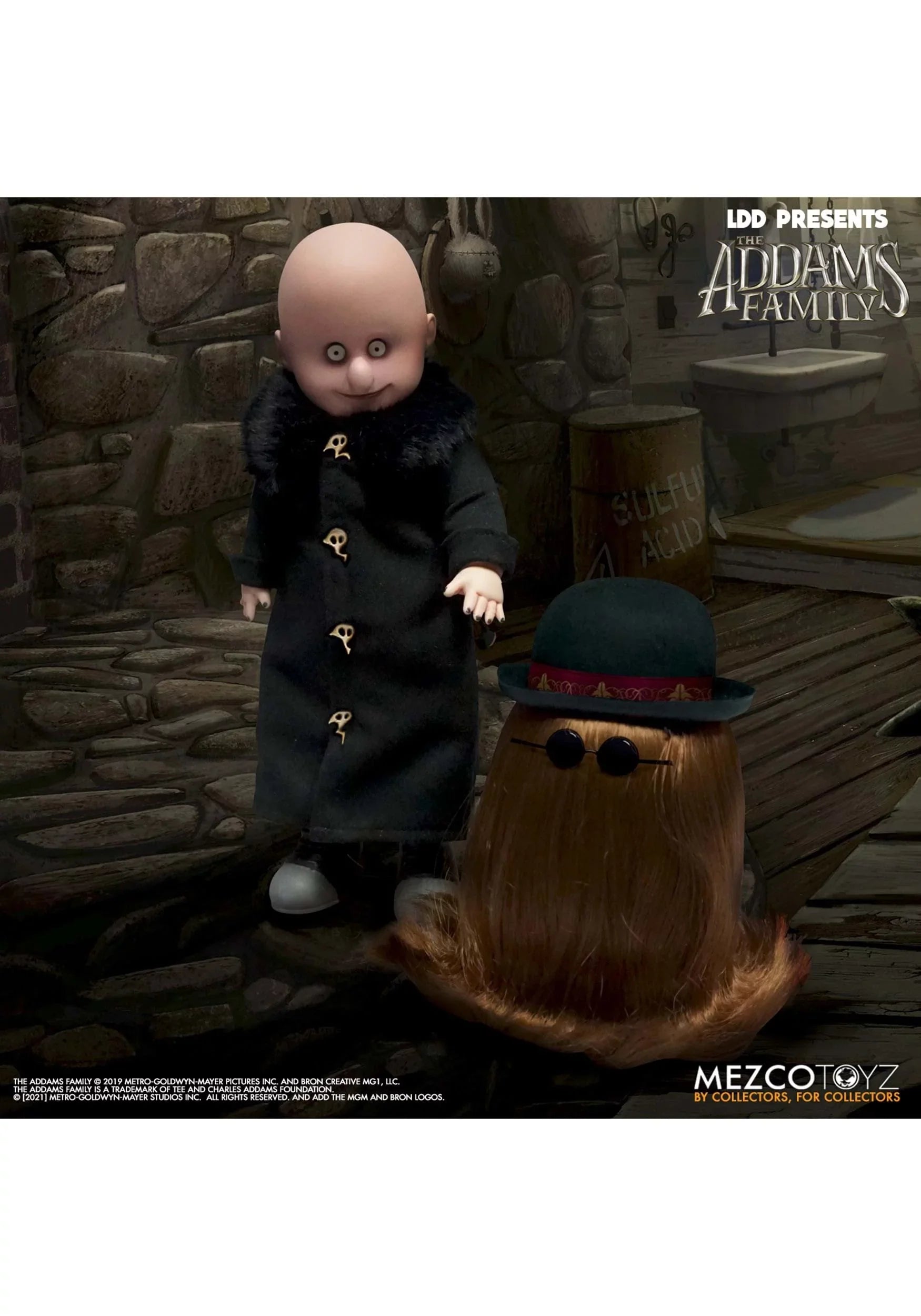 Living Dead Dolls The Addams Family Fester and It