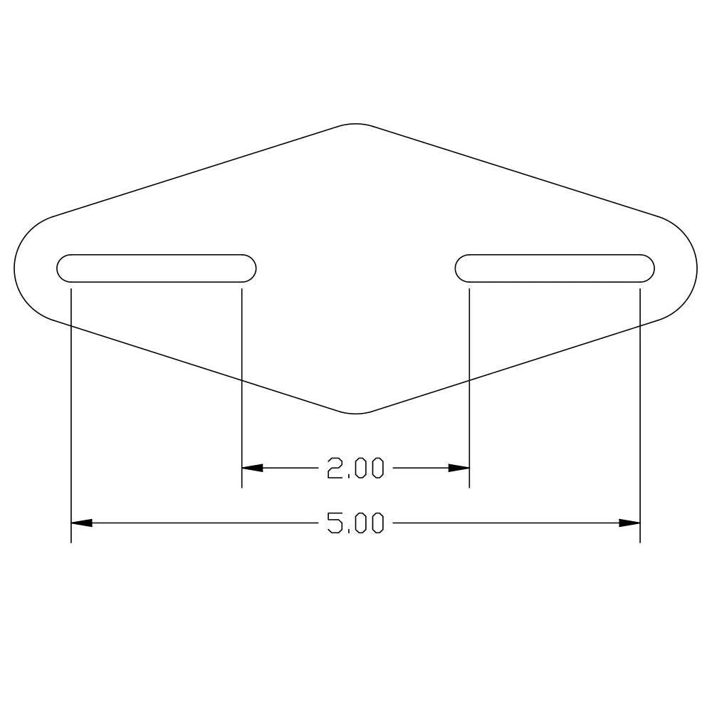 Flight Flix Slim GoPro Surface Mount (FF-SLMTS)