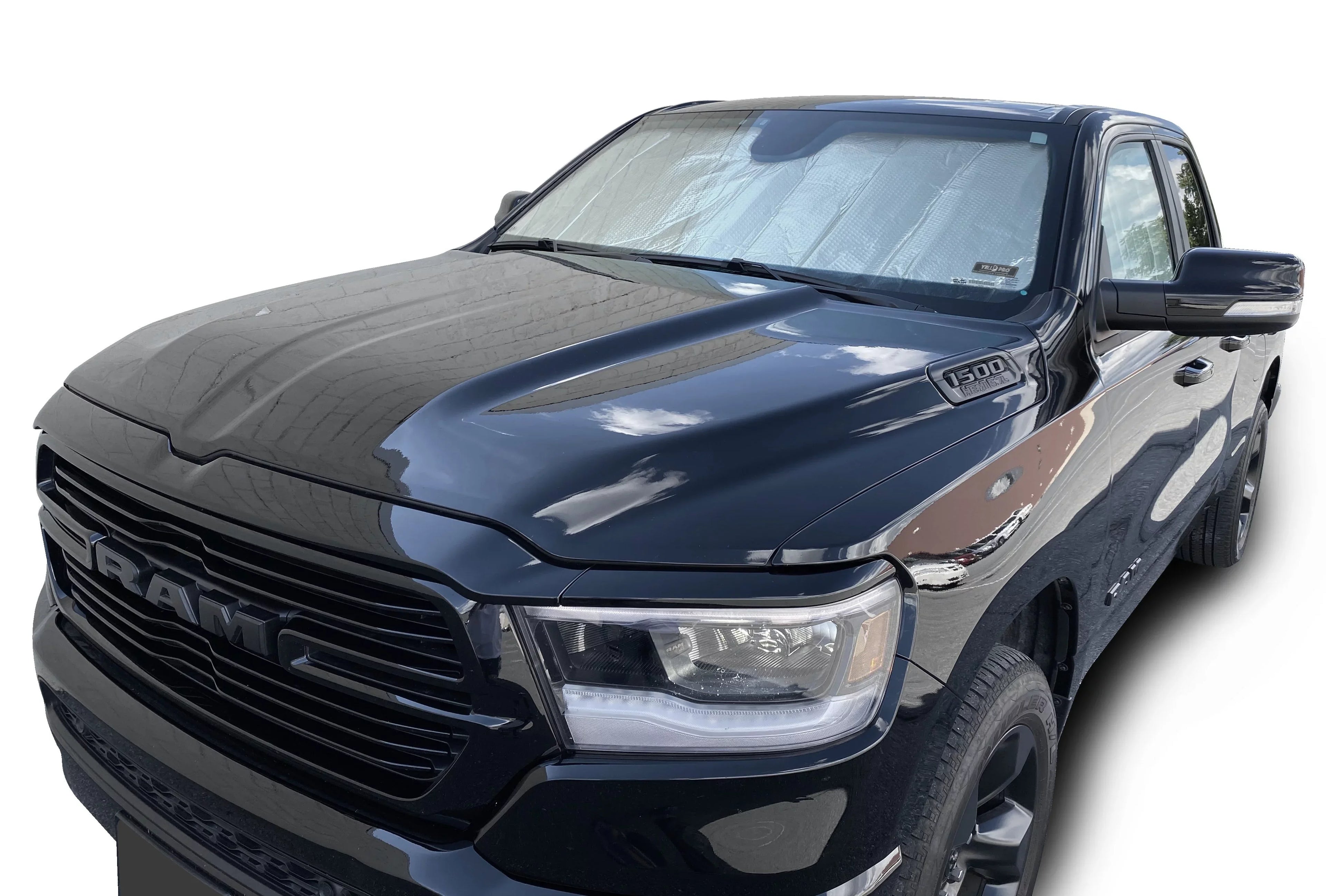 Front Windshield Sunshade for 2019-2023 Dodge RAM 1500 2Dr Regular Cab, 4Dr Quad Cab Crew Cab Mega Cab Pickup Truck