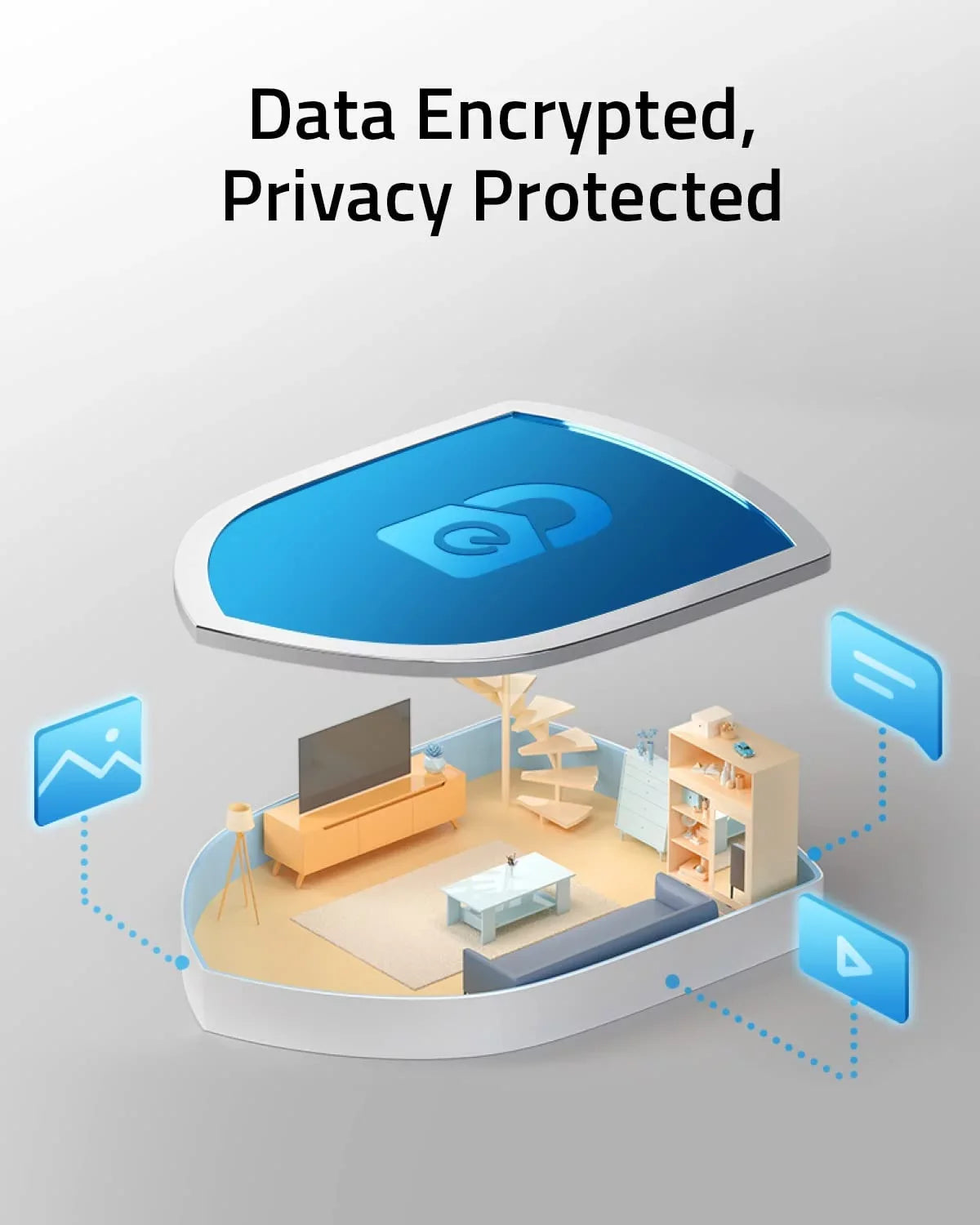 eufy Security HomeBase 2, 16GB Local Storage for eufyCam 2, eufyCam 2C, eufyCam 2C Pro, Video Doorbell 2K (Battery-Powered), and Alarm Kit
