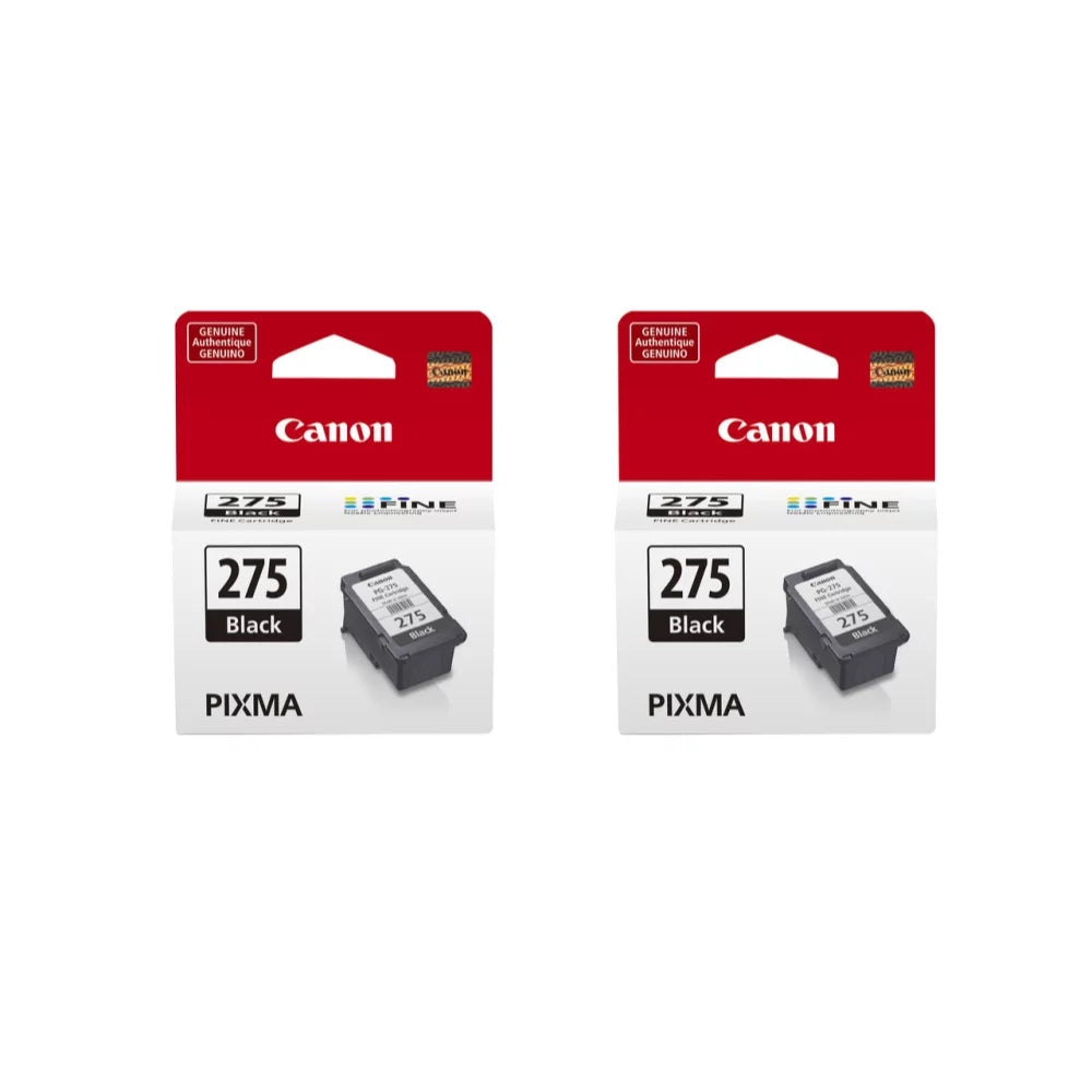 Genuine Original PG-275 Black Ink Cartridge, 2 Pack