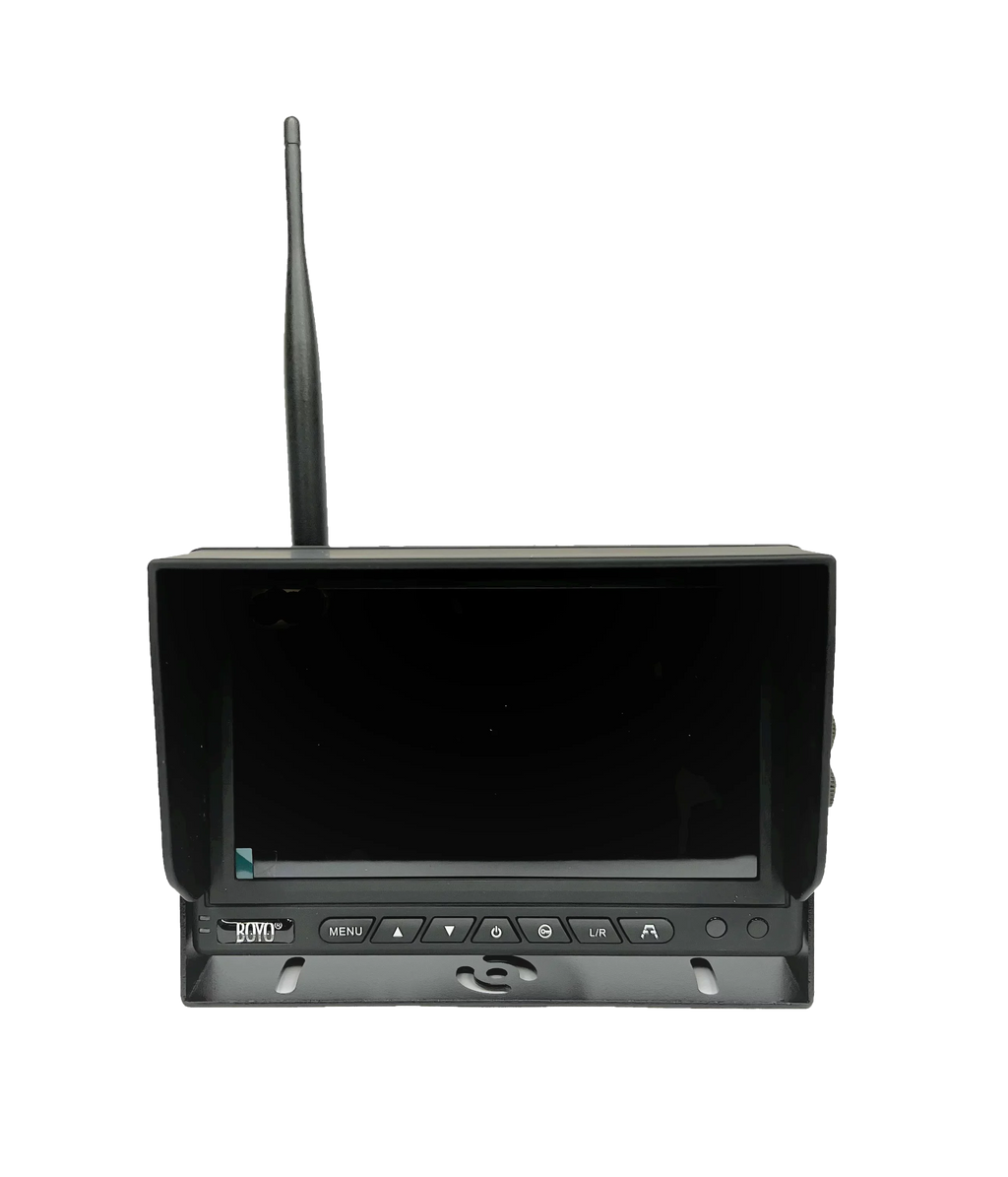 BOYO VTC701AHD Vehicle AHD Backup Camera System with 7” Monitor and Backup Camera for Car, Truck, SUV and Van (Installation Friendly Design)