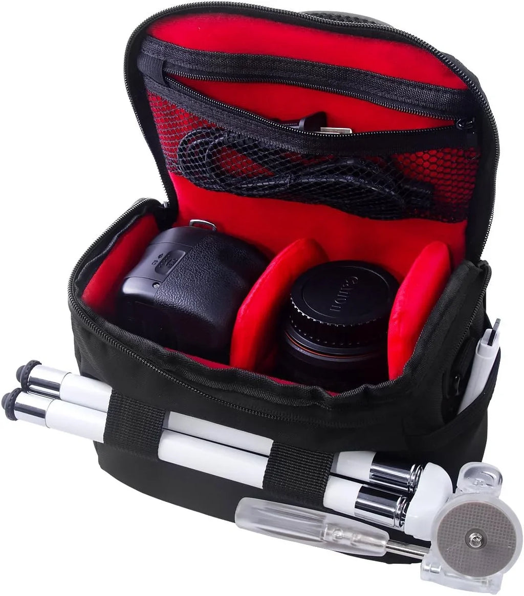 Waterproof Anti-shock Camera Case Bag Fitting for Canon Powershot SX540 SX530 SX60 SX420 HS M5,Nikon Coolpix L340 B500 B700 L330 L840 P610,Panasonic LUMIX,Sony a6000 Digital Camera