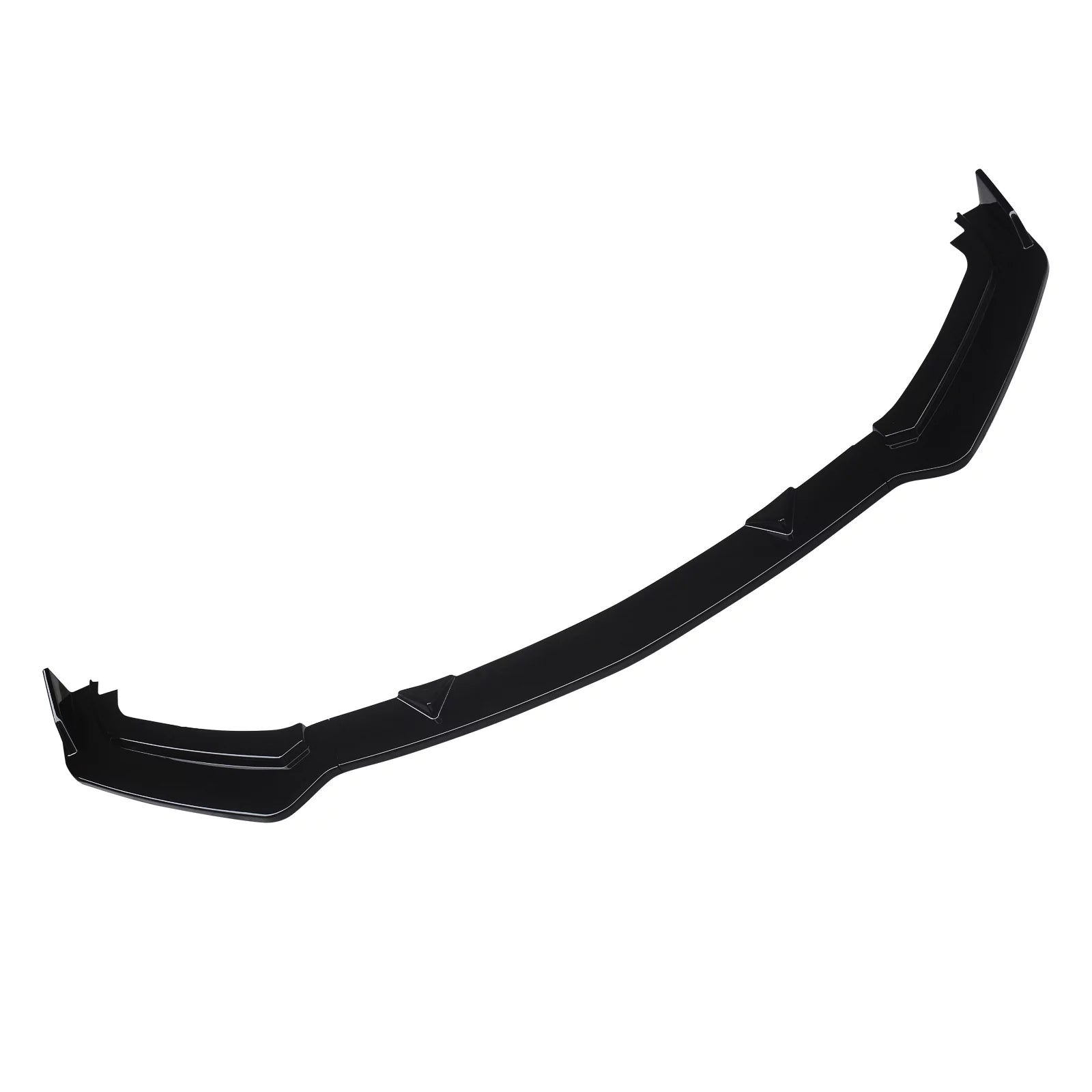 NINTE Front Bumper Lip for 2017-2023 Infiniti Q60 Gloss Black 3PCS