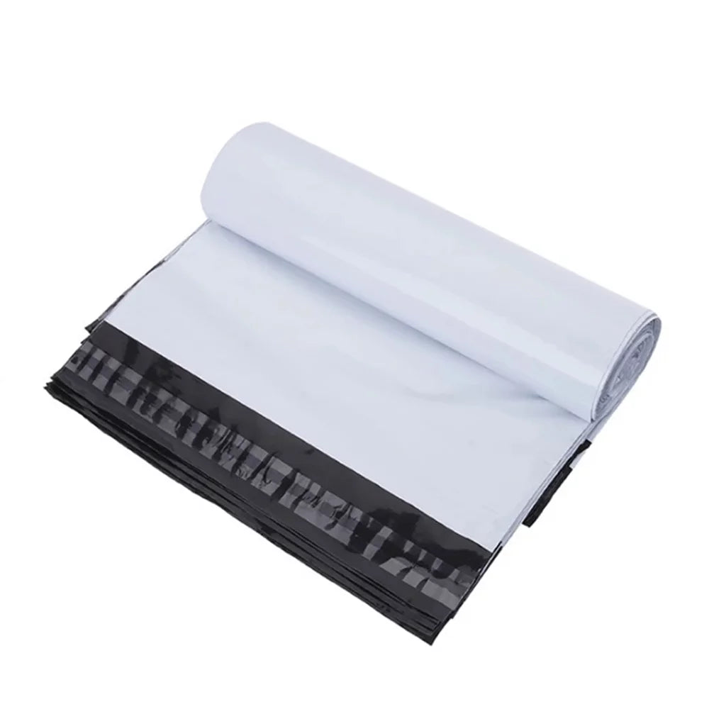 NefLaca Poly Mailers 12x15.5 White 400 Pack