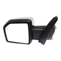 AutoShack Driver Mirror Power Power Folding Heated Chromed Chrome Replacement for 2015 2016 2017 2018 Ford F-150 2.7L 3.0L 3.3L 3.5L 5.0L V6 V8 4WD RWD KAPFO1320529