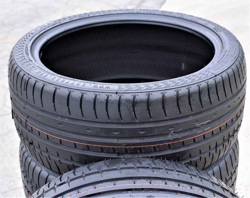 Pair of 2 (TWO) Accelera Phi 255/45ZR18 255/45R18 103Y XL A/S High Performance Tires Fits: 2005-13 Toyota Tacoma X-Runner, 2007-10 Ford Mustang Shelby GT500