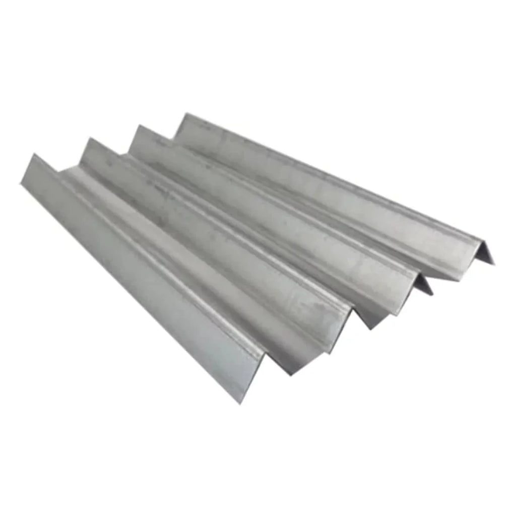 BBQ Grill Fitting With Weber Grills Heat Plate 4-Pack SS Flavorizer Bar Set 18 3/16 X 1 3/4 Wide BCP70375-4