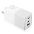 UrbanX 65W Fast Travel Charger with 3 Ports USB & Dual USB-C High-Speed Charging Suitable with Ulefone Power Armor 16 Pro/Armor 15/Power Armor 14 Pro/Power Armor 14/Armor 12 5G, iPhone, Samsung