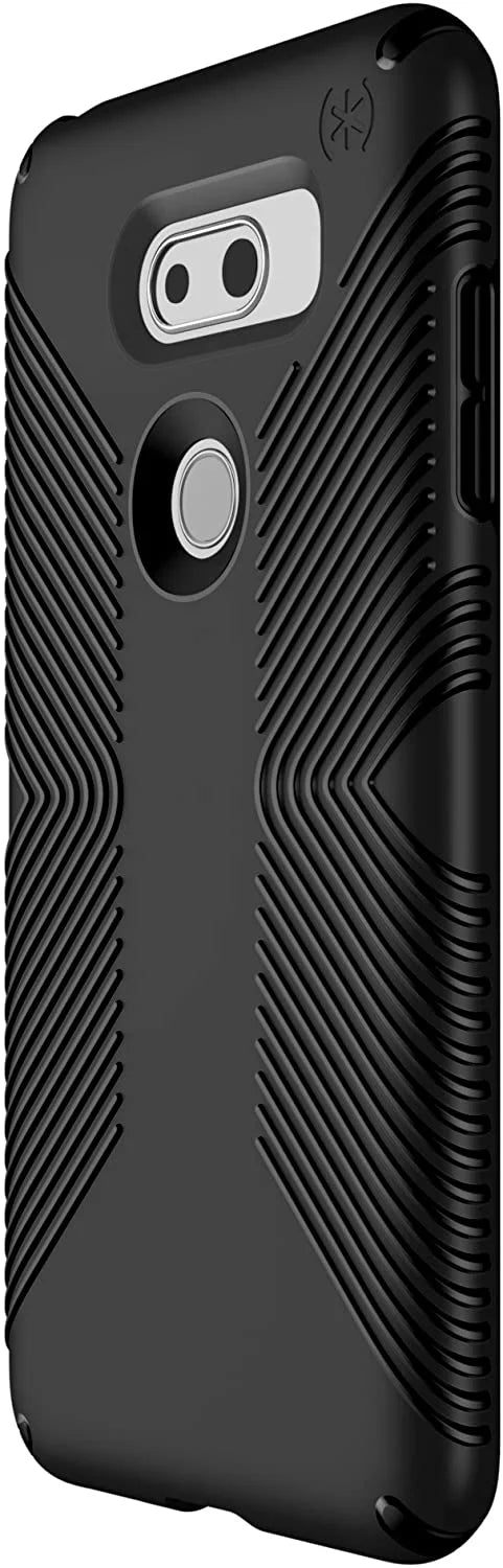 Speck Presidio Grip Case for LG V30 Presidio Grip (fits Sprint LG V30+), Black/Black