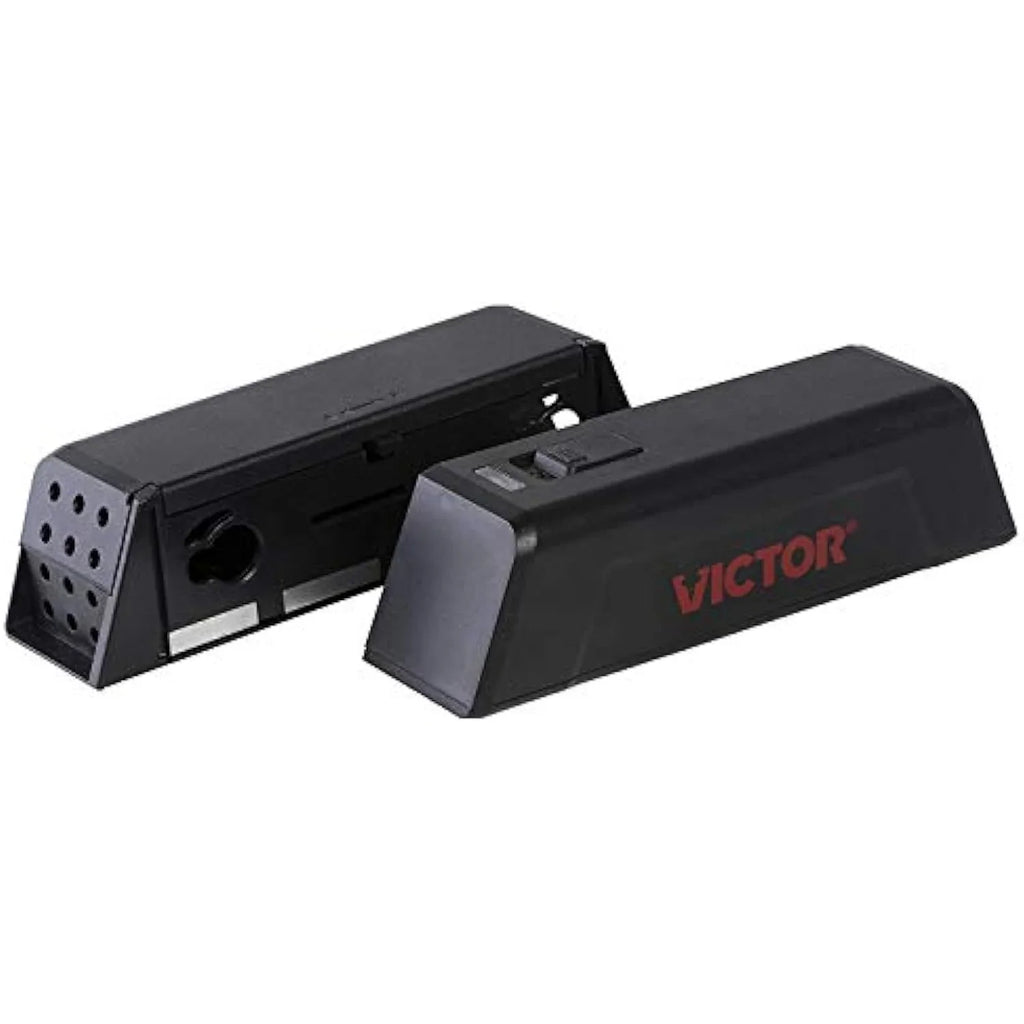 Victor M250S No Touch, No See Upgraded Indoor Electronic Mouse Trap - 1 Trap,Black