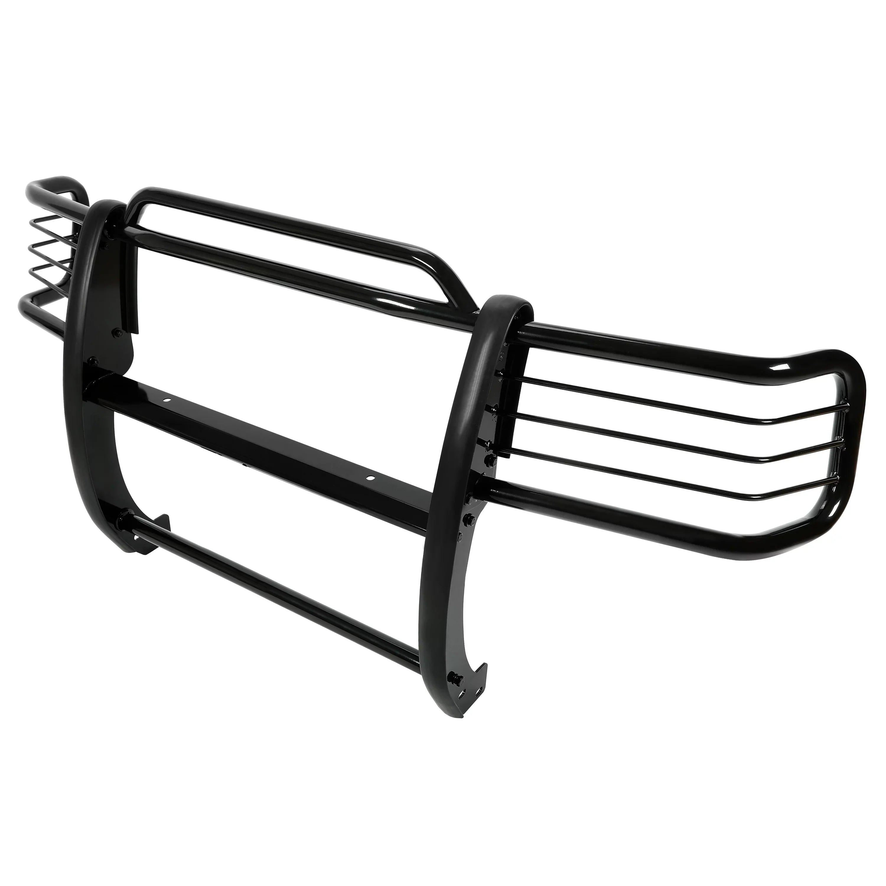 HECASA Front Grille Brush Guard Grill for Ford Ranger Mazda B4000 Pickup Truck 2001 02 03 04 05 06 07 08 09 10 11 2012 Powder Coated Black Steel