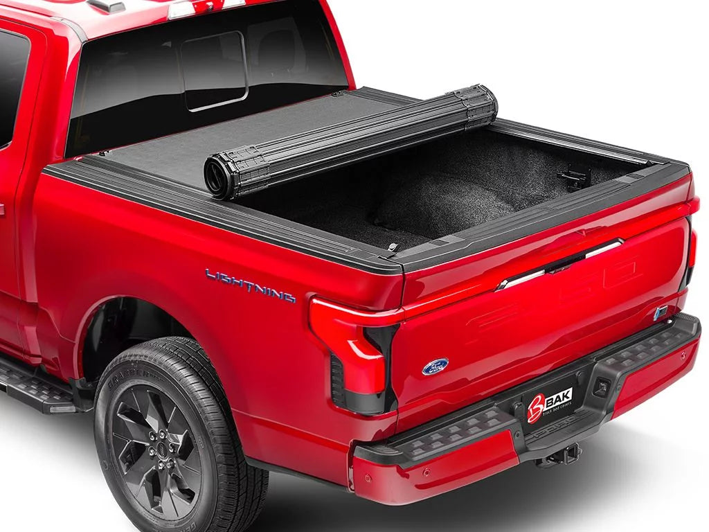 BAK by RealTruck Revolver X4s Hard Rolling Truck Bed Tonneau Wrap | 80131 | Matching with 2019 - 2023 Chevy/GMC Silverado/Sierra, works w/ MultiPro/Flex tailgate 6' 7" Bed (79.4")