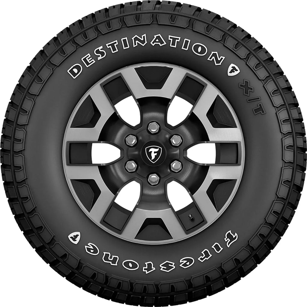 Firestone Destination X/T All Terrain LT245/75R16 120/116S E Light Truck Tire Fits: 2015 Toyota Tacoma TRD Pro, 1995-2002 Chevrolet Tahoe LT
