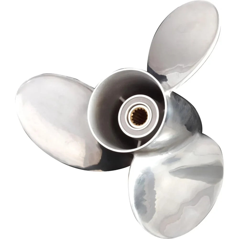 New Stainless Steel Propeller Suitable With Mercruiser Bravo 1 Bravo 1 X 5L Efi 15 Spline 240 1988-1998 By 58133-Zy3-B17Lx 58133-Zy3-B17S Ptofs3L17P Diameter 15.5" x 17" Pitch x 15-