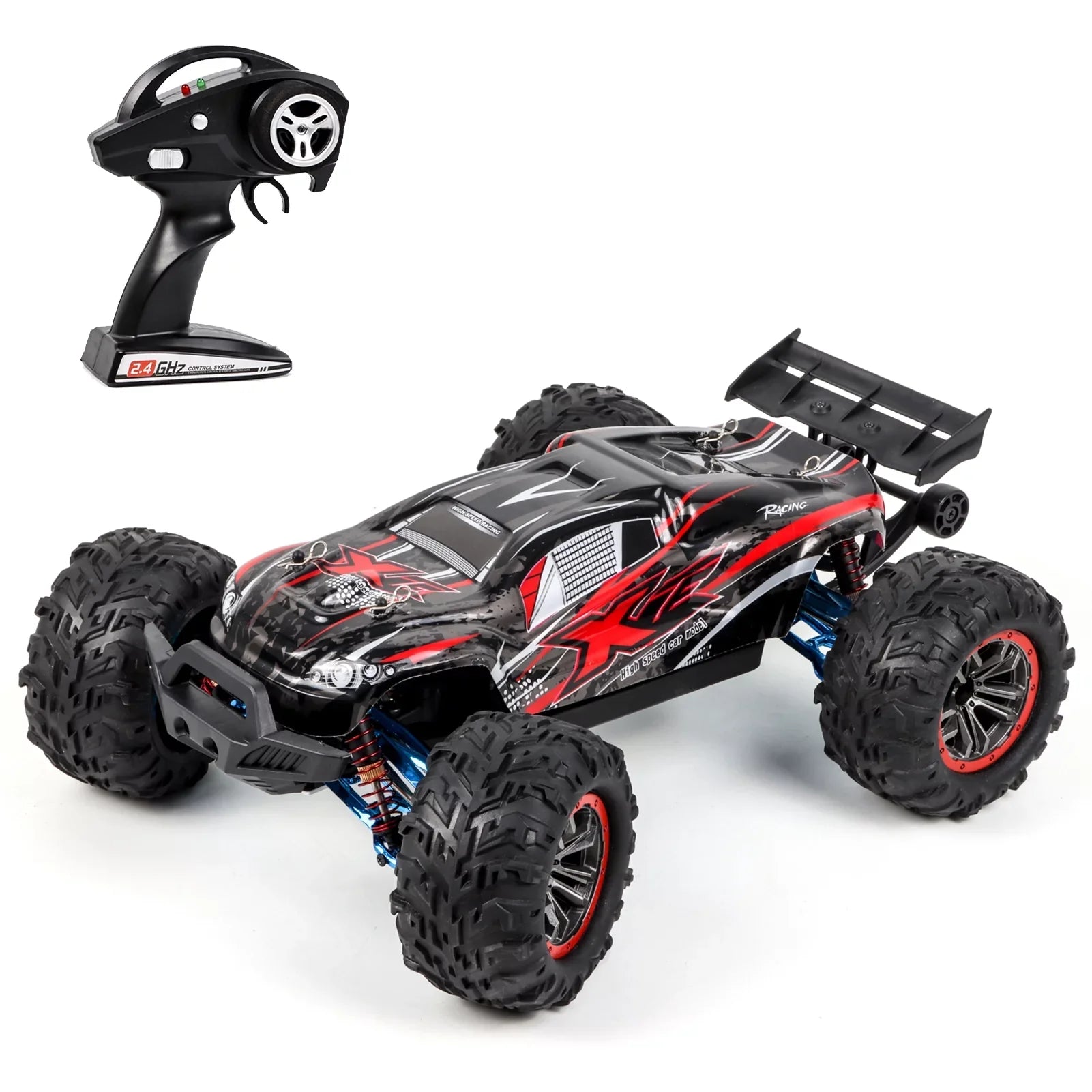 Pinnaco RC Car 1/10 High Speed Racing Car 70km/h 4WD Brushless Off-Road Car with Metal Parts