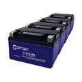 YTX7A-BS Lithium Replacement Battery Fitting with Peugeot Scooter 50 Tweet Evo 2014 - 4 Pack
