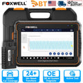 Foxwell GT60 Bluetooth Automotive Bidirectional Diagnostic Scan Tool Car All Systems OBD2 Scanner Code Reader 24 Reset Maintenance Services ABS Bleeding Vehicle Analyzer Auto Vin 2 Year Free Update