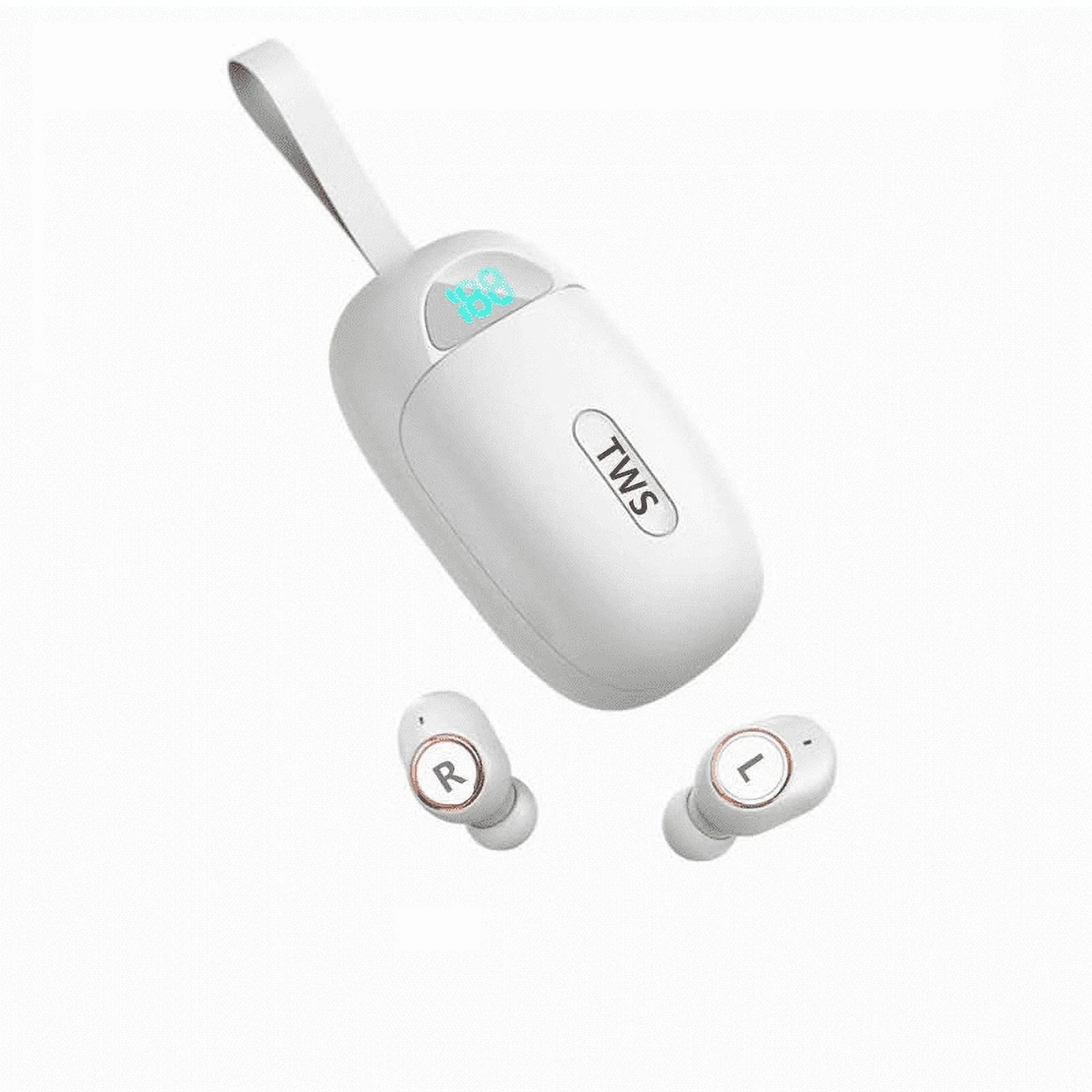 Wireless Earbuds For Samsung Galaxy S5 mini Duos , with Immersive Sound True 5.0 Bluetooth in-Ear Headphones with 2000mAh Charging Case Stereo Calls Touch Control IPX7 Sweatproof Deep Bass