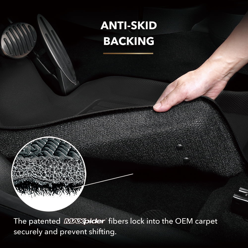 3D MAXpider KAGU Floor Mat (BLACK) Matching with MAZDA CX-9 6-SEATS 2020-2023 - Third Row