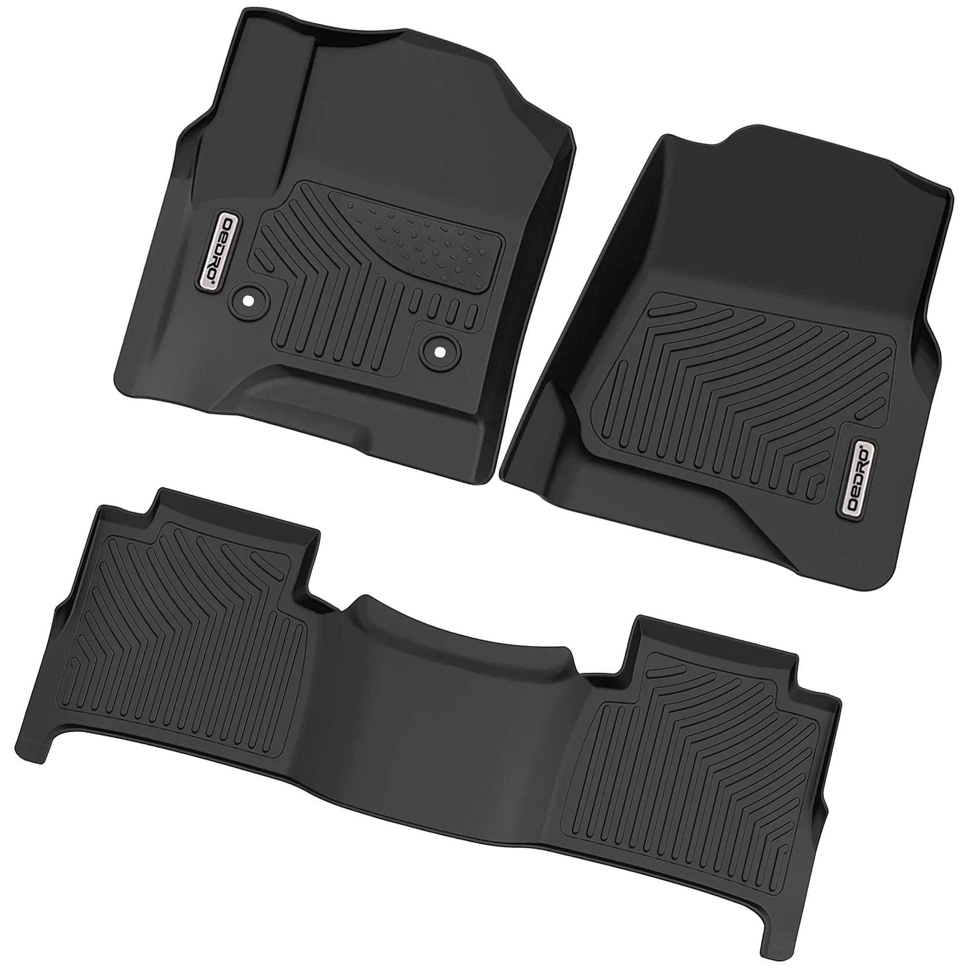 Ledkingdomus Floor Mats TPE Rubber 3D Suitable with 2015-2020 Chevy/Chevrolet Tahoe/GMC Yukon Carpet