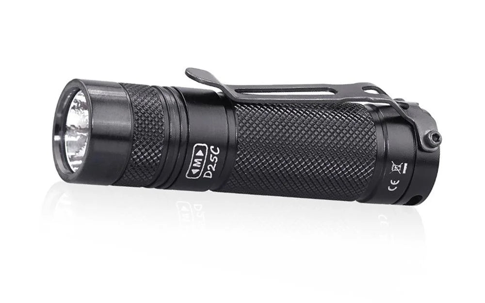 Eagletac D25C MKII Nichia 219C CRI92 LED Flashlight - 510 Lumen, 120 meter throw