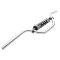 Tusk T-10 Aluminum 7/8" Handlebar CR Mini Bend Silver For LEM LX3 2000