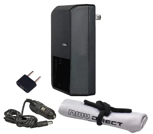 Sony Cyber-shot DSC-QX100 Off Camera 'Intelligent' Rapid Charger + Nwv Direct Microfiber Cleaning Cloth.