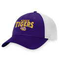 Men's Top of the World Purple LSU Tigers Breakout Trucker Snapback Hat - OSFA