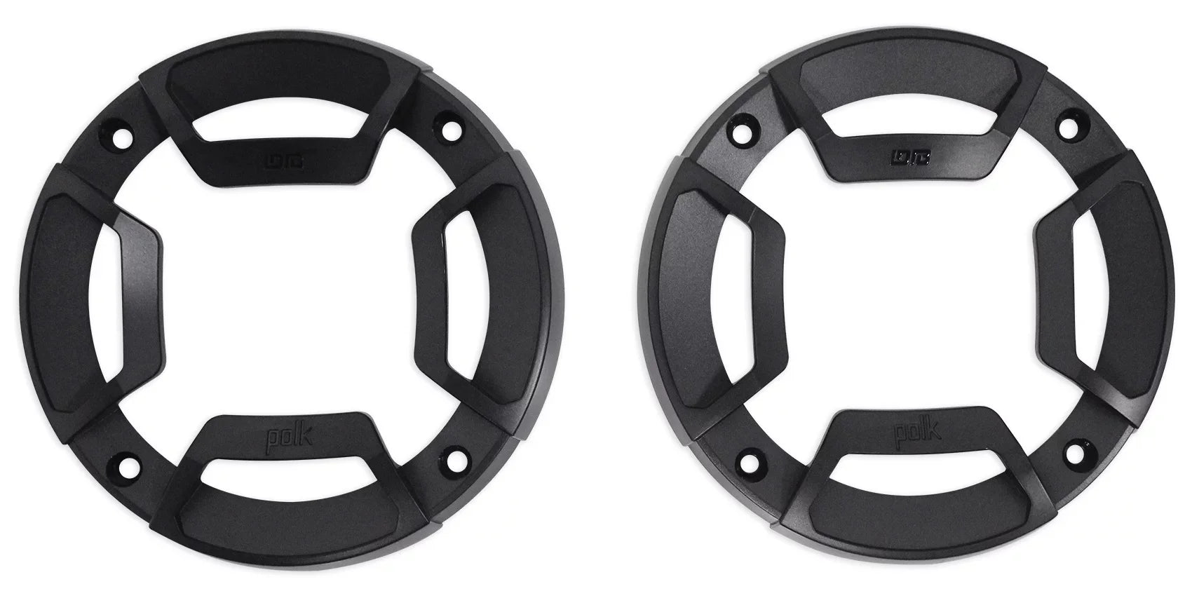 (2) Polk Audio DB402 4" 270w Car/Marine/ATV/Motorcycle Speakers+Speaker