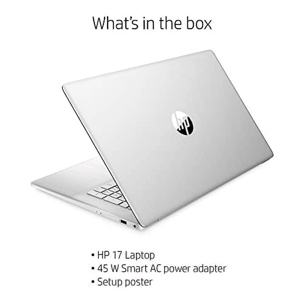 HP High Performance Business Laptop 2022, 17.3" FHD IPS, Intel i5-1135G7 4-Core, Iris Xe Graphics, 12GB DDR4, 256GB SSD, USB-C, Fullsize Backlit Keyboard, Windows 11, COU 32GB USB