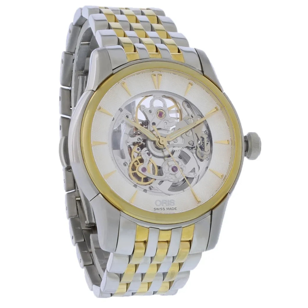Pre-Owned Oris Artelier Mens Two-Tone Stainless Automatic Watch 01.734.7670.4351