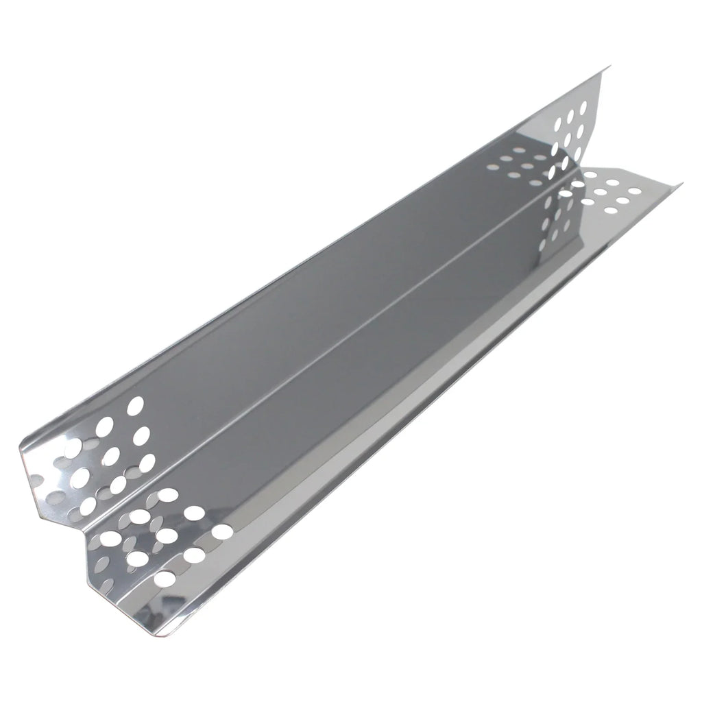 2-Pack BBQ Grill Heat Shield Plate Tent Replacement Parts for Nex 720-0336D - Suitable Barbeque Stainless Steel Flame Tamer, Guard, Deflector, Flavorizer Bar, Vaporizer Bar, Burner Coating 16 1/8"