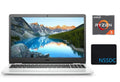 2021 Dell Inspiron 15 3505 15.6" FHD Laptop Computer, AMD Ryzen 5-3450U Processor, 32GB RAM, 1TB SSD, AMD Radeon Vega 8 Graphics, Webcam, HDMI, Bluetooth, Windows 10, White, with NSSDC Mousepad