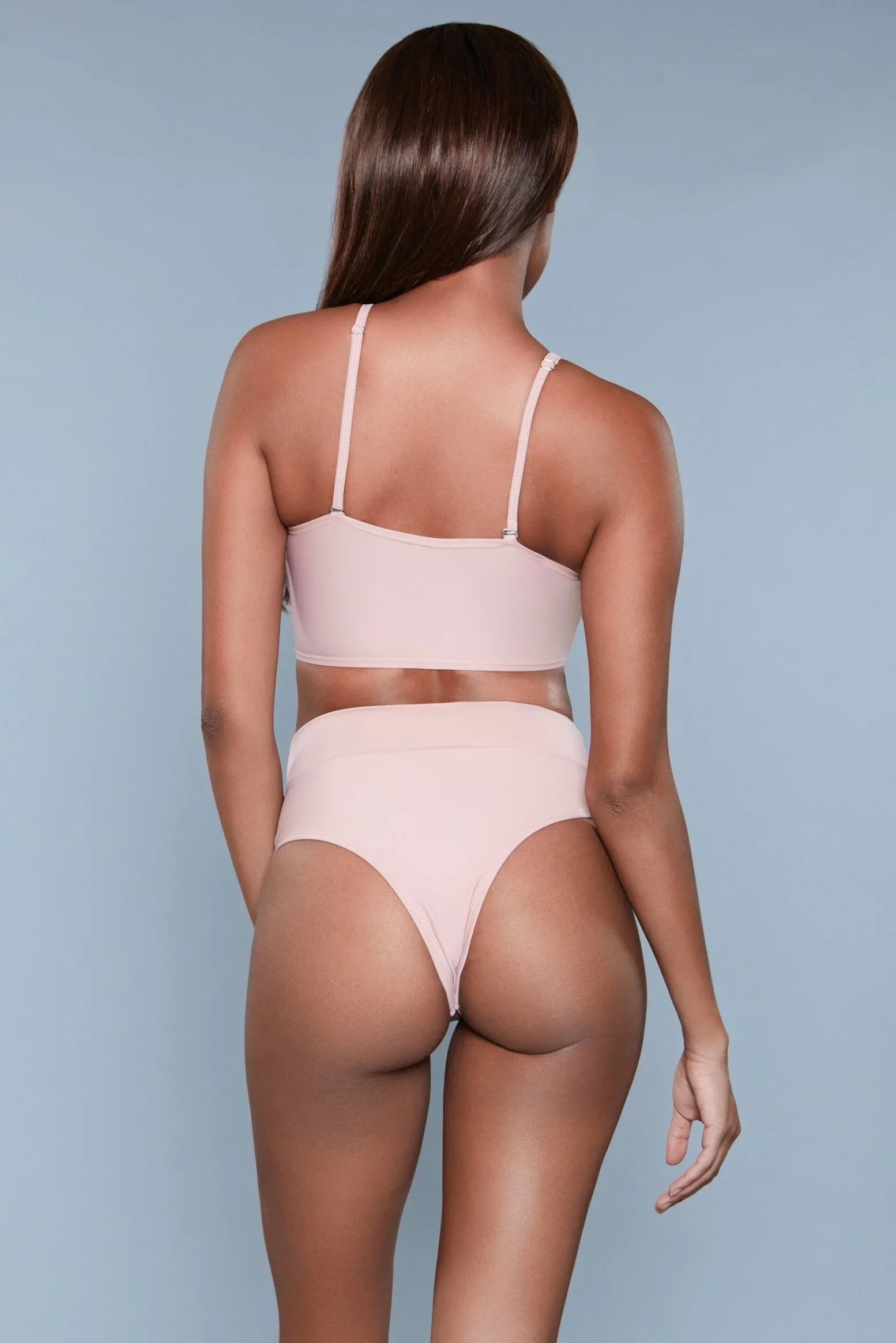 BeWicked Women Chanity Swimsuit, Pink - Extra Large - 2 Piece