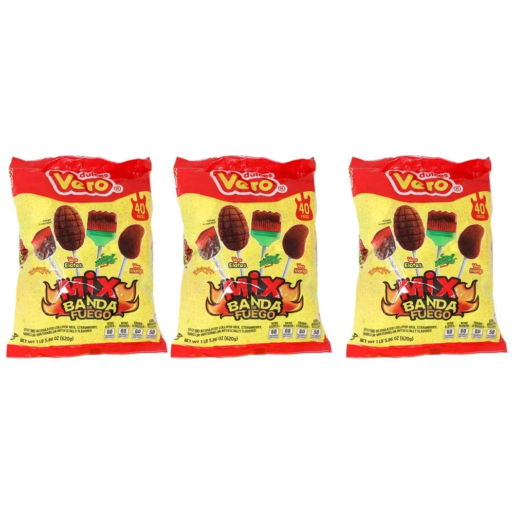 Mix Banda De Fuego Pack Of 3. Trabalenguas, Elotes, Sandi Brochas,