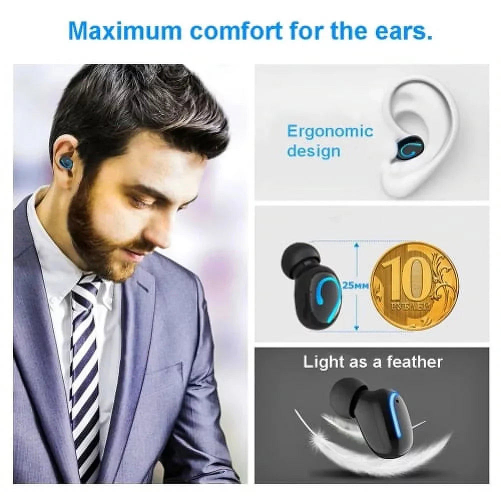 Wireless TWS Headphones for Samsung Galaxy A71 5G - Earbuds Earphones True Wireless Stereo Headset Hands-free Mic Charging Case J8O Fitting With Samsung Galaxy A71 5G Phone