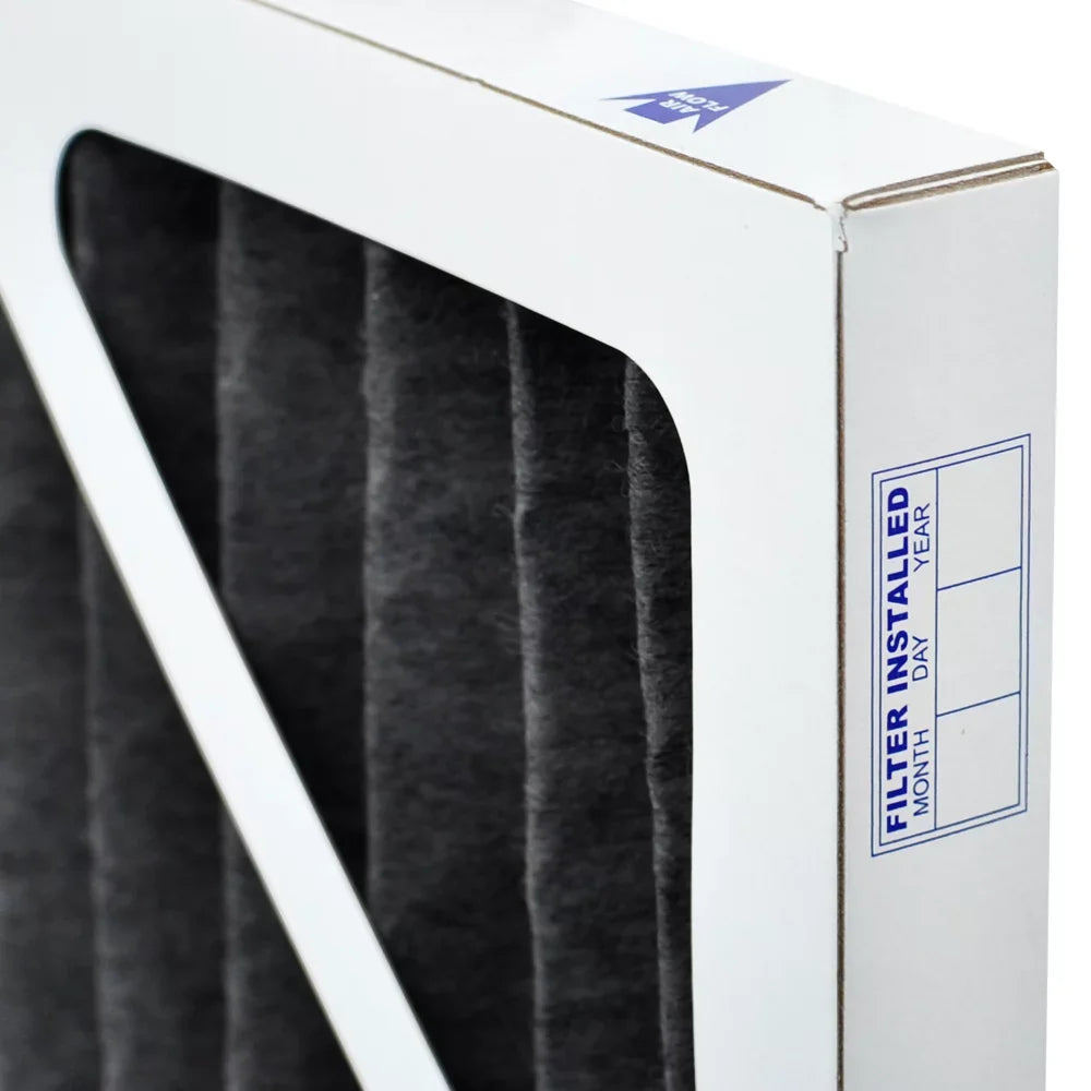 AIRx Filters Odor 12x12x1 Air Filter Matching MERV 4 AC Furnace Pleated Filter, 6-Pack