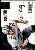 Bob Lilly Card 2016 Panini Encased Reserve Signatures #16