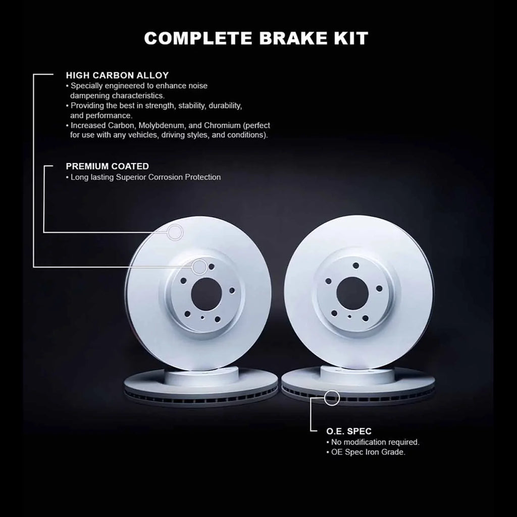 R1 Concepts Wdpn2 74027 R1 Concepts Brake Rotor Carbon Coated Fits select: 2018-2022 VOLKSWAGEN ATLAS, 2020-2022 VOLKSWAGEN ATLAS CROSS SPORT