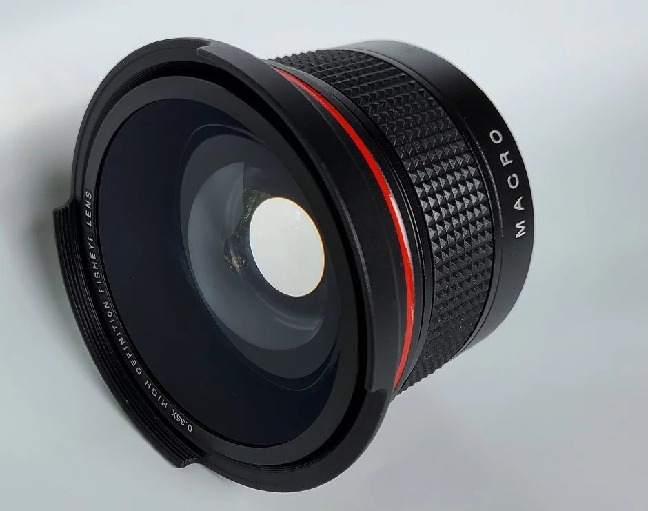 Ultra Super HD Panoramic Fisheye Lens For Panasonic HC-VX981K HC-WXF991 HCVX981