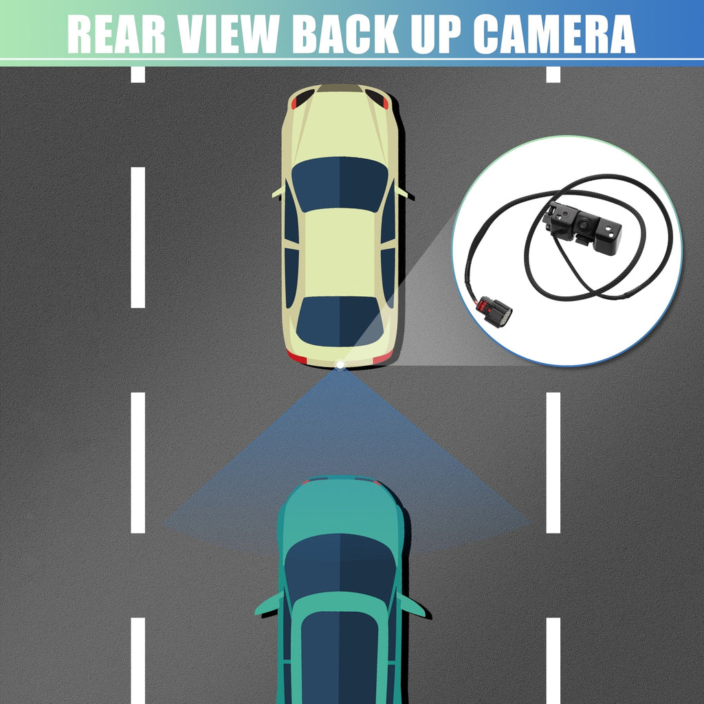 Car Rear View Backup Camera Parking Reverse Camera 23244435 for Chevrolet Silverado 1500 2500 3500 for GMC Sierra