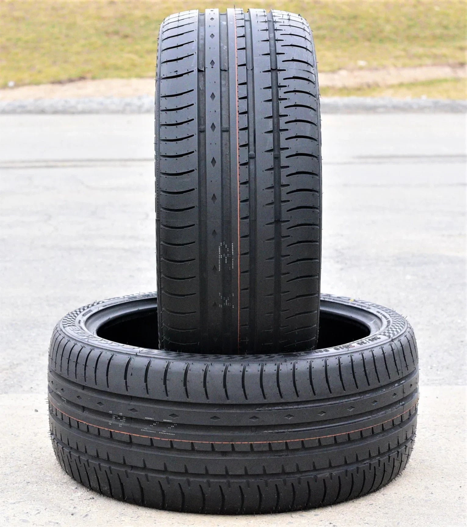Pair of 2 (TWO) Accelera Phi 255/45ZR18 255/45R18 103Y XL A/S High Performance Tires Fits: 2005-13 Toyota Tacoma X-Runner, 2007-10 Ford Mustang Shelby GT500