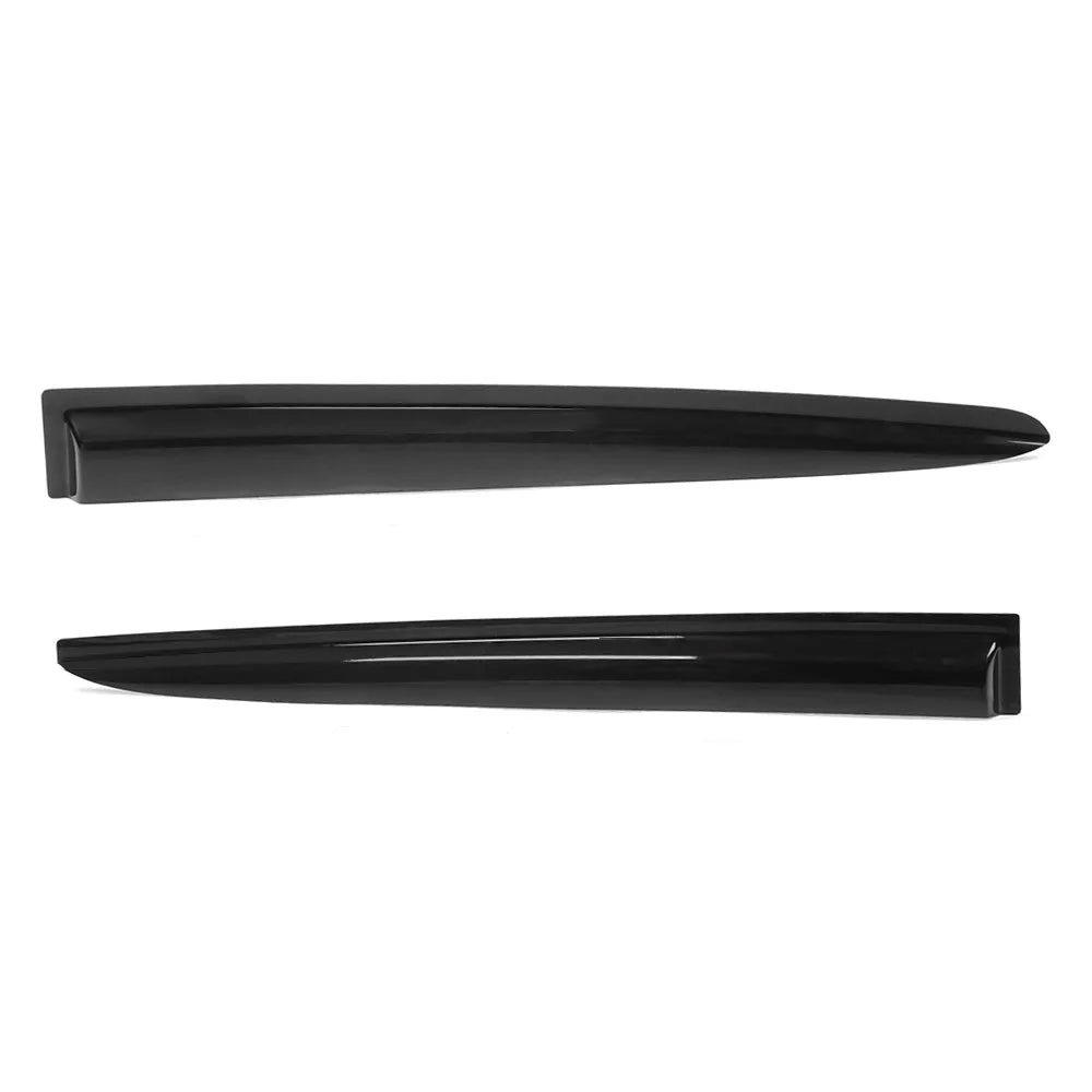 Ikon Motorsports Suitable with 2011-2018 Hyundai Veloster Window Vent Visor Deflector Rain Guard 4Pc Set Outside Mount 2011 2012 2013 2014 2015 2016 2017 2018